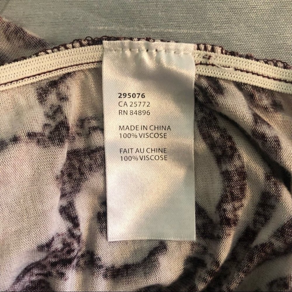NWT DEX Women's Tank Top Aztec Wine/Salmon Ladies Lg - Picture 14 of 16